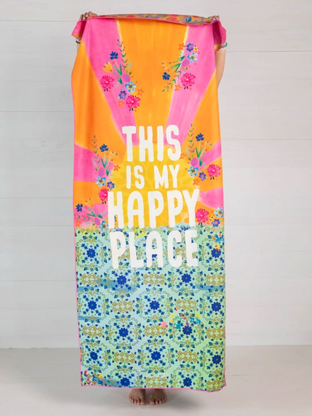 NEW Double-sided Natural Life Microfiber Beach Towel